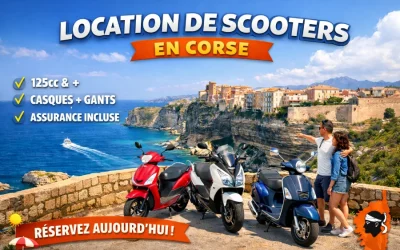 Louer un scooter pas cher à Bonifacio