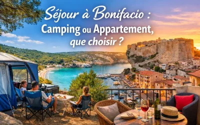 Séjour à Bonifacio : Camping ou Appartement, que choisir ?